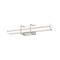 Z-Lite Harrison Vanity, 1-Light, 25 In.W x 4 In.L x 4.75 In.H, Brushed Nickel/Frosted 1011-25W-BN-LED - alternate 3
